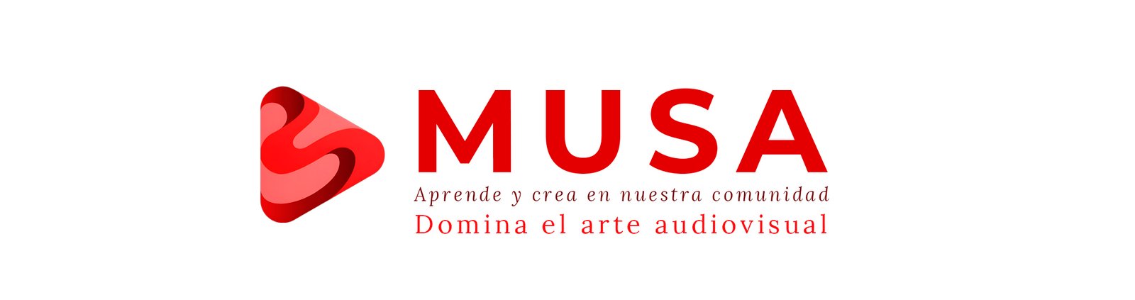 Logo de MUSA, la comunidad creativa audiovisual.